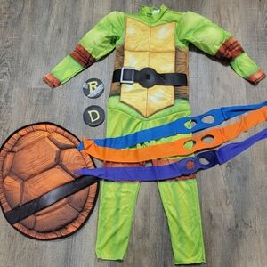 InSpirit Teenage Mutant Ninja Turtles 4 in 1 Boys Small 4-6 Costume New Read